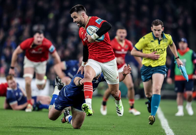 Munster’s thrilling start, obduracy and ambition confirmed that the auld rivalry appears to have been rebooted. Photograph: Dan Sheridan/Inpho