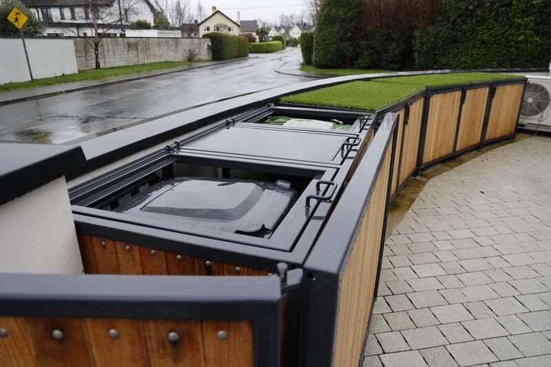 Outdoor storage area. Photograph: Nick Bradshaw