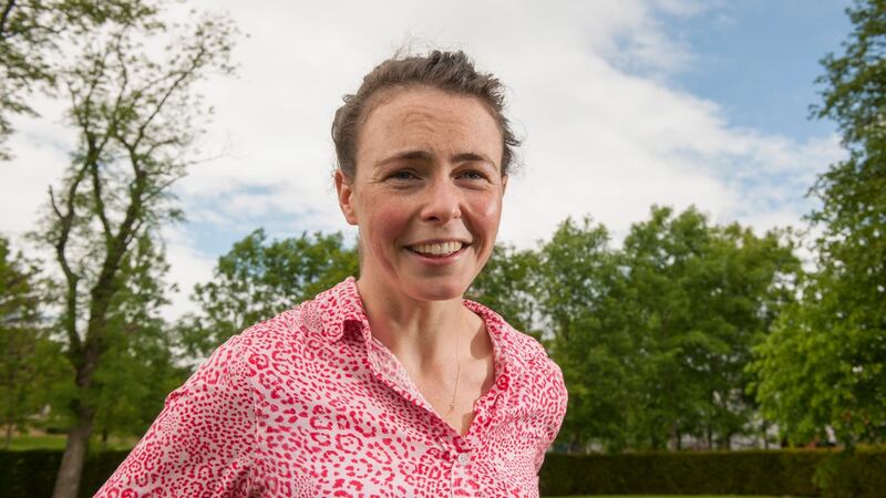 European election candidate Saoirse McHugh caused a stir when she said she would leave the party if it went into coalition with Fianna Fáil or Fine Gael. Photograph: Michael Mc Laughlin