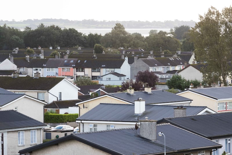 Housing estates in Shannon Town. Photograph: Eamon Ward