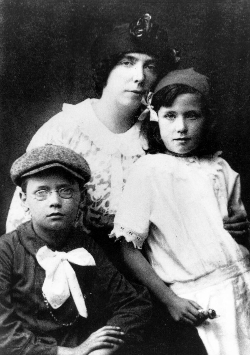 James Joyce: the writer’s wife, Nora Barnacle, and their children, Giorgio and Lucia. Photograph: Marka/UIG via Getty