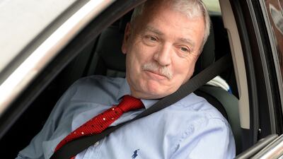 Finian McGrath arriving at Government Buildings. File photograph: Eric Luke