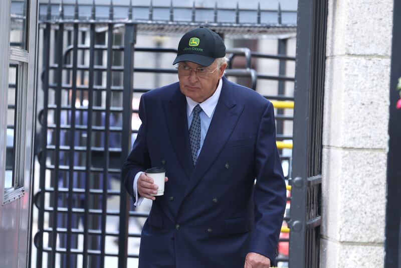 Businessman John Magnier at the High Court. Photograph: Collins Courts