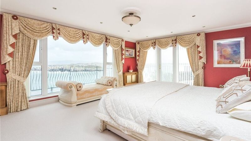 Bedroom with balcony