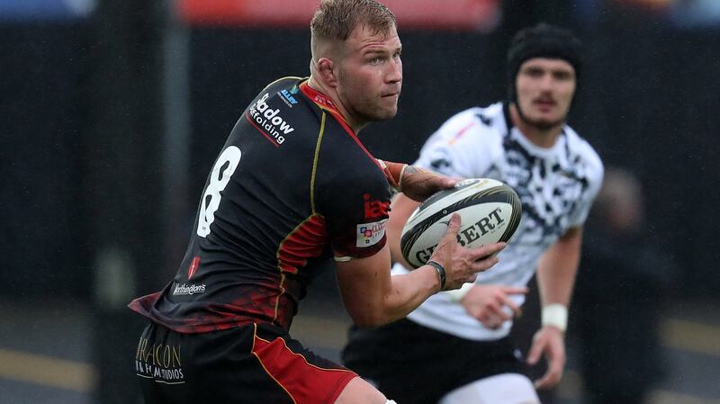 Warren Gatland is confident Ross Moriarty will be fit for Wales’ clash with France. Photograph: Billy Stickland/Inpho
