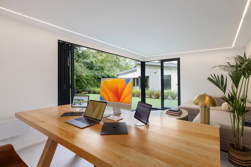 Garden room interior