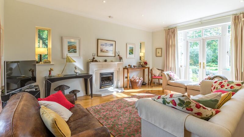 Reception room: Corrybeg House  has a 315sq m (3,400sq ft approx) floor area with five bedrooms (three en suite), three reception rooms, kitchen/breakfastroom and large utility area.