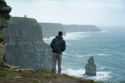 Cliffs of Moher: Sport Ireland finds the trail unsuitable for the type of people it is attracting with multiple examples of 'dangerous [or] risky behaviour'. Photograph: Enda O'Dowd