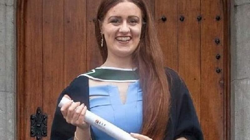Eimear Noonan (21), a teacher from Co Clare, was reported missing by her family last week. Her body was found in a public park in Annonay, southeast France on Friday morning. Photograph: via Facebook.