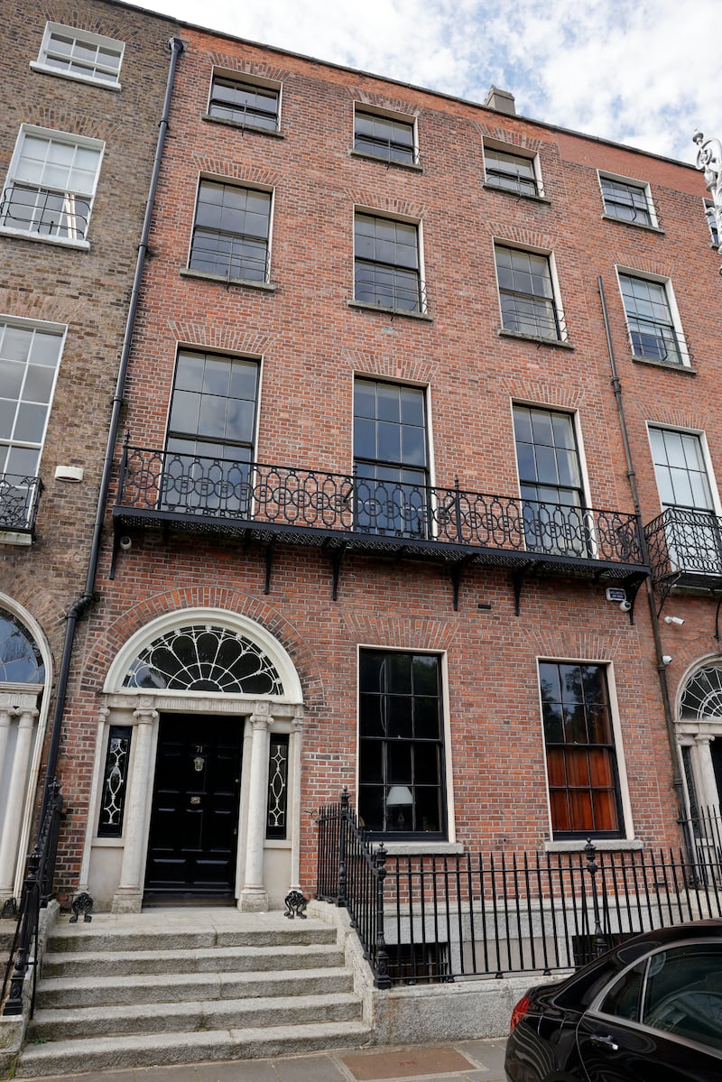 71 Merrion Square. Photograph: Alan Betson/The Irish Times

