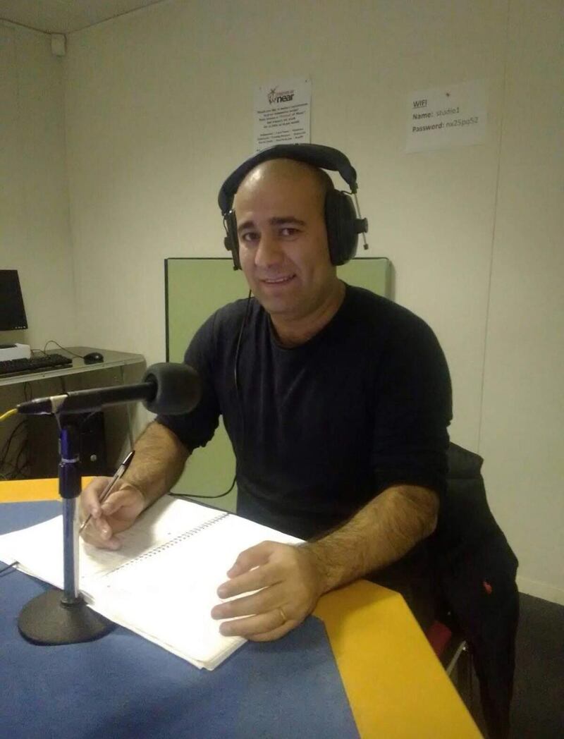 Ahmad Bekkî, originally from Kobanî has lived in Ireland for more than 10 years.