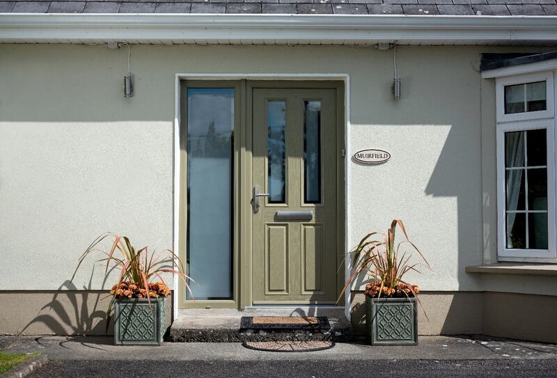 New exterior doors also help maintain a constant temperature within the property