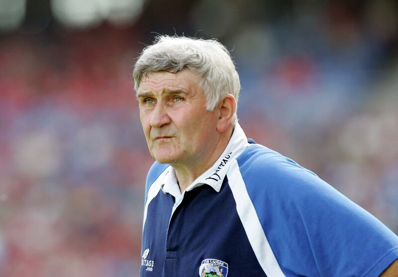August 2006: Mick O'Dwyer on the sideline managing Laois. Photograph: Morgan Treacy/Inpho