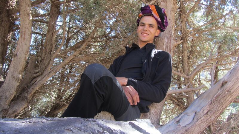 Trekking guide Mohamed Ahroche.