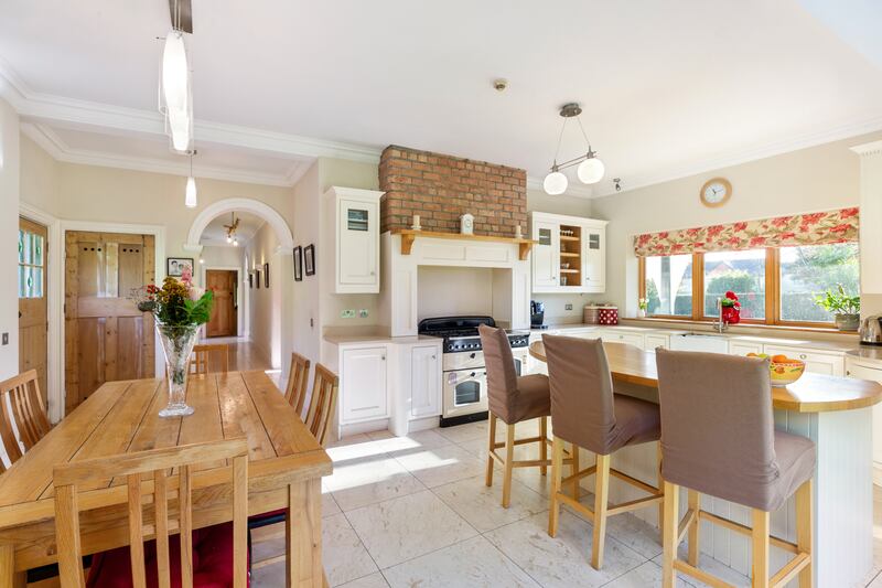 Kitchen and dining area