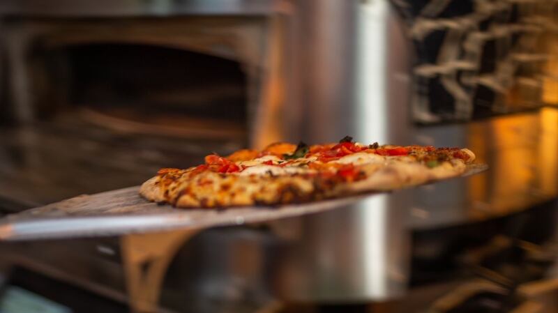 Pizza from Forge in Castletown Geoghegan, Co Westmeath.