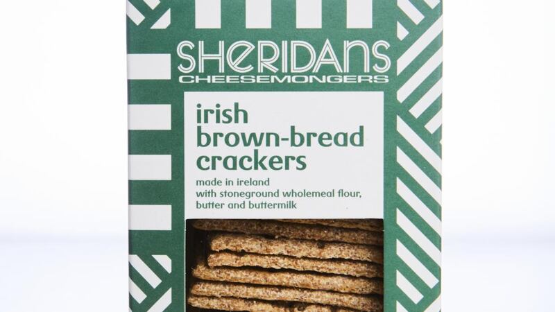 Sheridans brown bread crackers