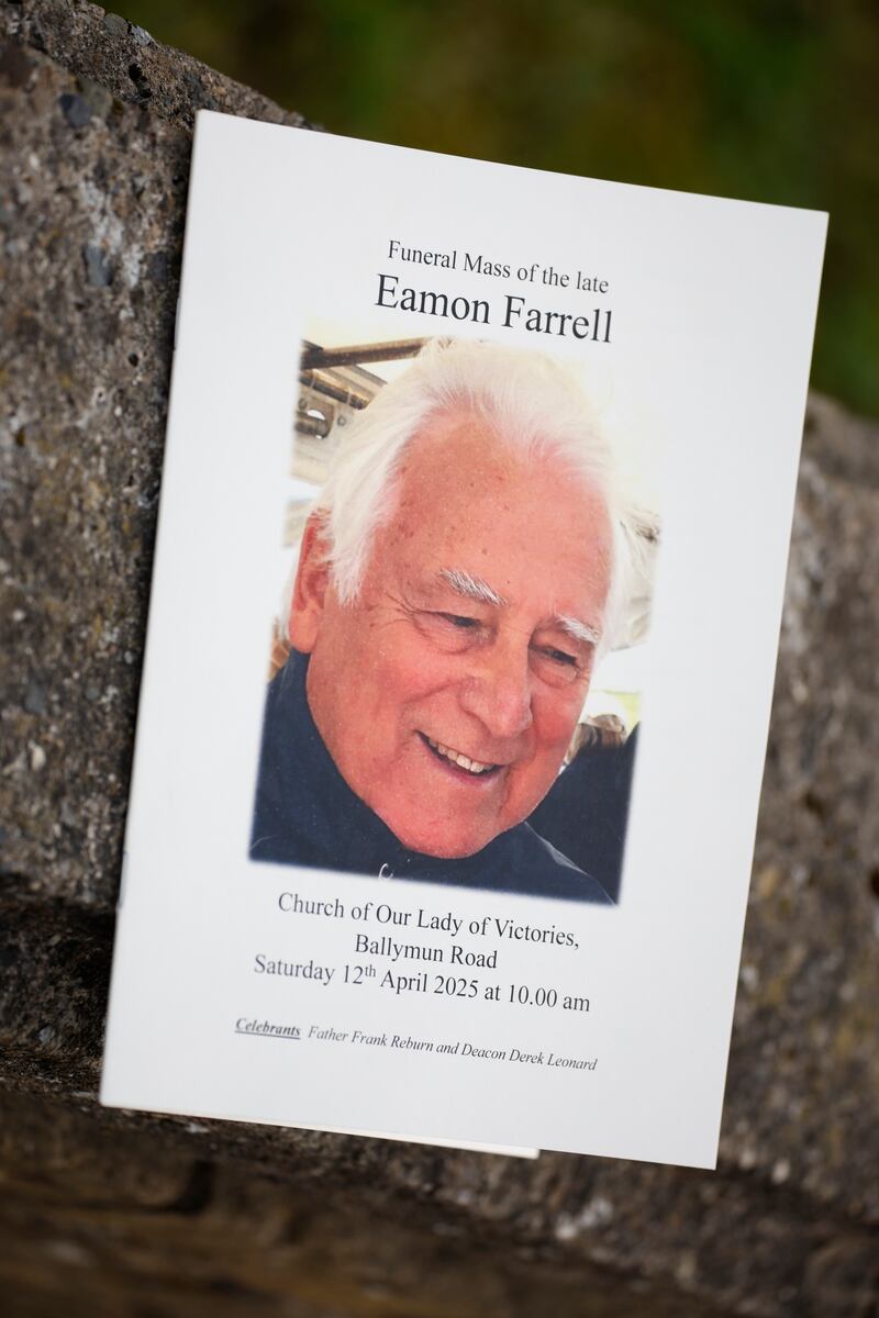 Eamon Farrell. Photograph: Nick Bradshaw