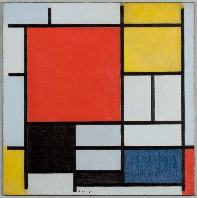 National Gallery of Ireland: the work of Piet Mondrian features in the first Irish show devoted to the work of the pioneering and hugely influential Dutch abstract painter. Photograph courtesy of Kunstmuseum Den Haag