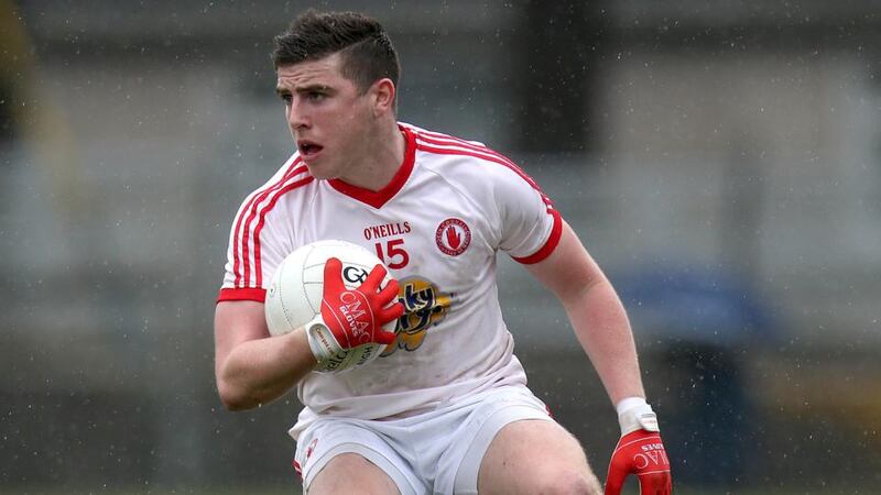 Connor McAliskey has played a key role in getting Tyrone to Sunday’s All-Ireland semi-final against Kerry. Photograph: Inpho.