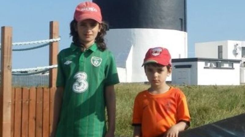 Eoghan (10) and Ruairí (5) Chada who were killed by their  father Sanjeev Chada 2013. Photograph: Family handout/Garda/PA Wire
