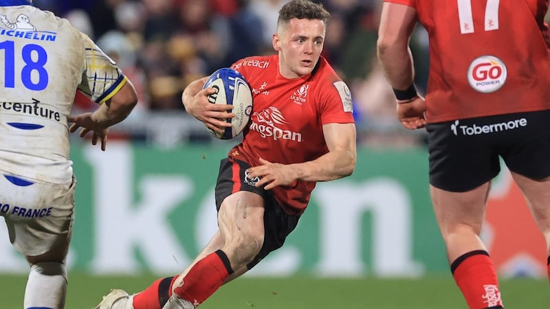 Michael Lowry has been in excellent form for Ulster this season. Photograph: Billy Stickland/Inpho