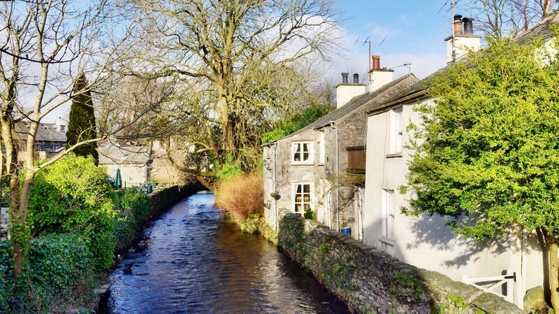 A stream in Cartmel, Cumbria. Photograph: iStock