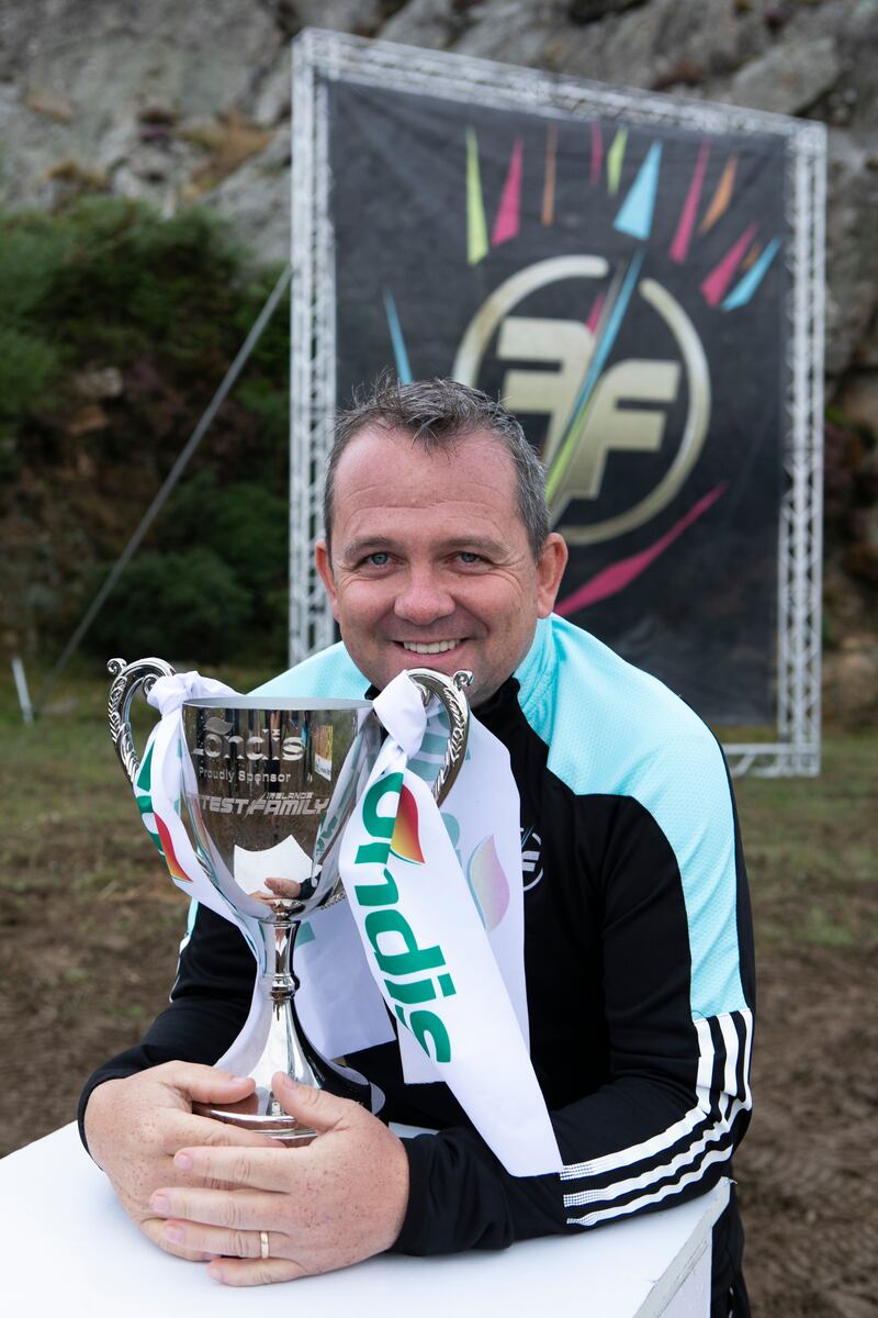 Davy Fitzgerald was speaking at the announcement Londis will sponsor Ireland’s Fittest Family. Photograph: Kyran O'Brien