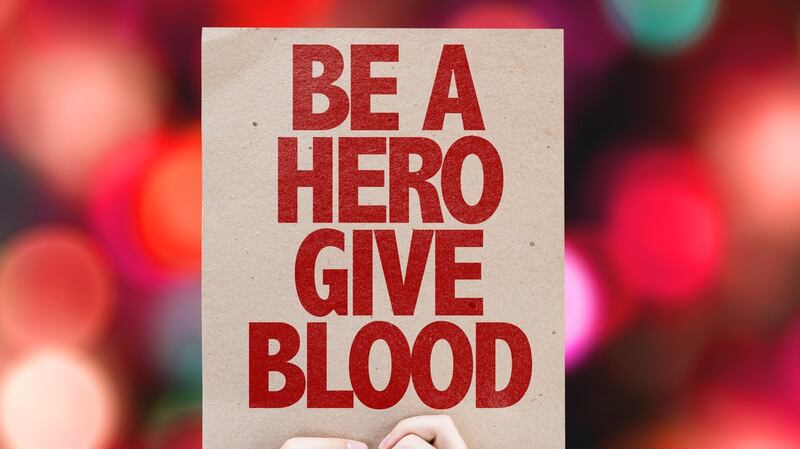 The transfusion service says it needs 15,000 donors a month to maintain a seven-days supply at all times. File photograph: Getty Images