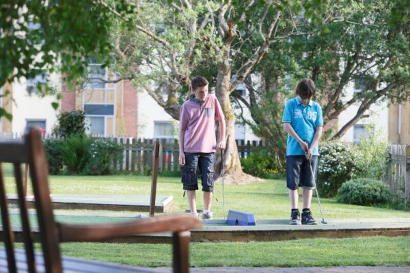 Mini golf at Hotel Killarney