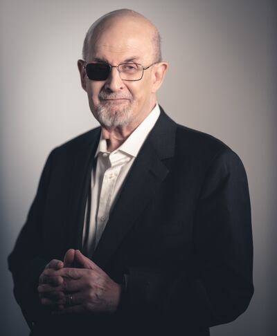 Salman Rushdie. Photograph: Rachel Eliza Griffiths.