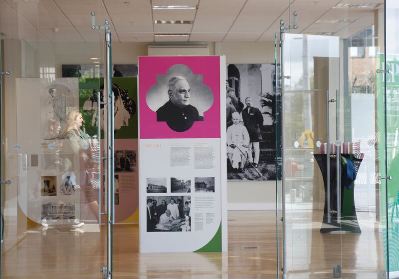 Epic's Looking East exhibition. Photograph: Nick Bradshaw 