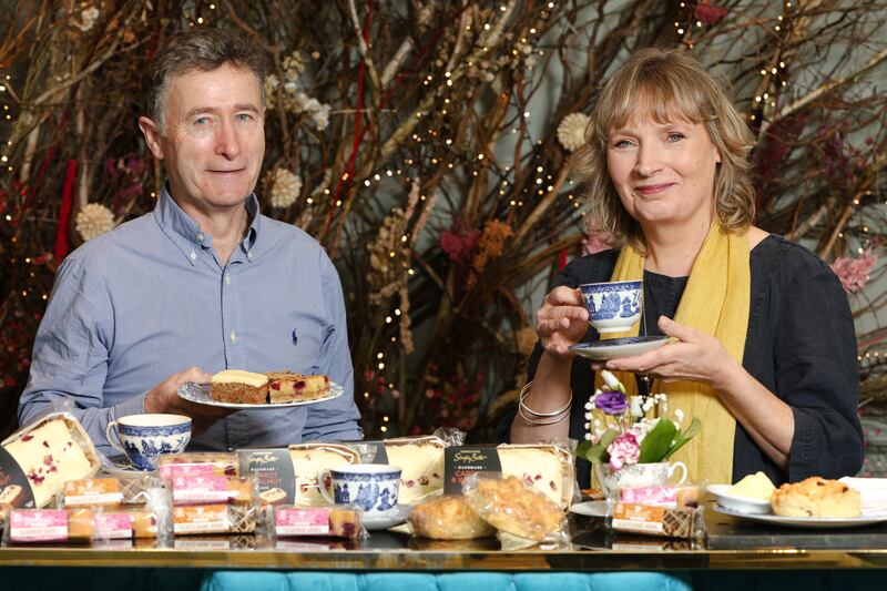 Susan Robbins Fehilly and Tom Fehilly of Wildberry Bakery, representing LEO Cork North & West. Photograph: Martina Regan