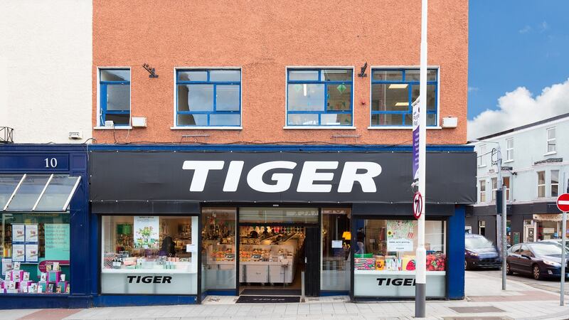 Tiger in Bray: high-profile premises occupies 2,442sq ft and is let on a 10-year lease at a rent of €56,000 per year