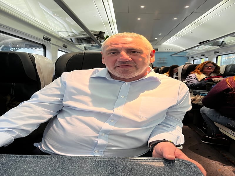 Paul Byrne would prefer to travel direct 'from A to B'. Photographs: Tim O'Brien