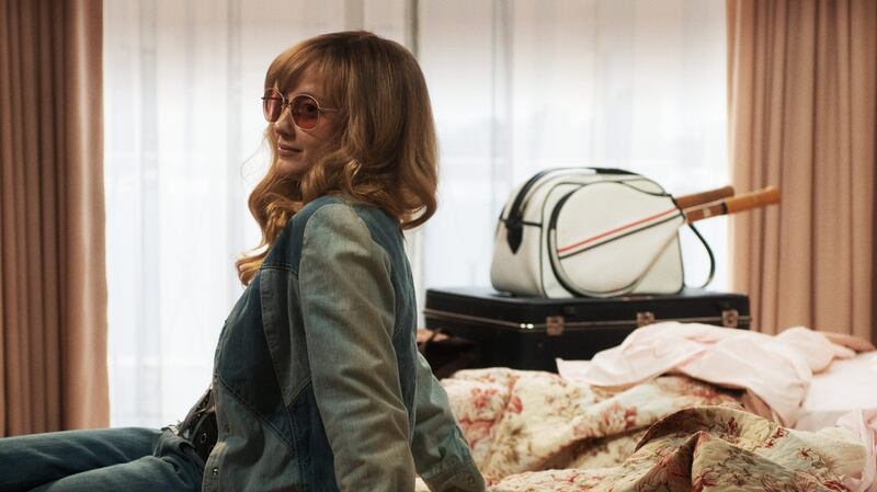 Andrea Riseborough as Marilyn Barnett in the film Battle of the Sexes. Photograph: Melinda Sue Gordon/Twentieth Century Fox Film Corporation