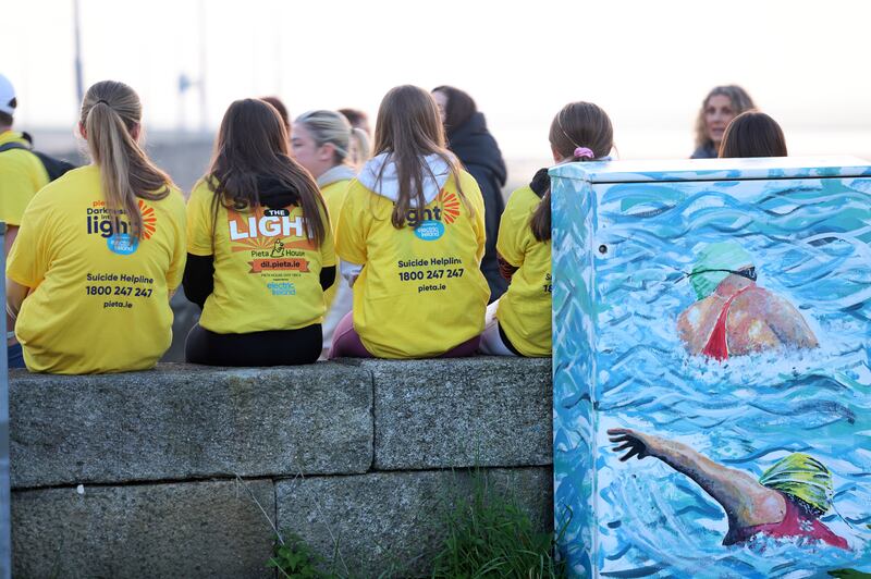 Darkness into Light 2024 in Clontarf, Dublin. Photograph: Dara Mac Dónaill