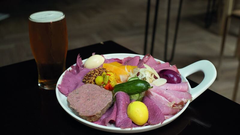 The Ploughman’s Platter at The Legal Eagle in Dublin 1. Photograph: Tom Honan