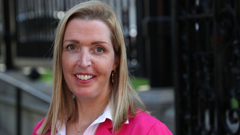 Vicky Phelan in Ireland last September: Vicky says the day she left home to travel to Maryland for experimental cancer treatment to shrink her tumours was ‘fairly horrendous’.  Photograph: Nick Bradshaw