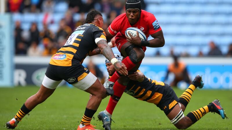 Maro Itoje Itoje was man of the match in the final and European Player of the Year when Saracens won the first of their two Heineken Champions Cups in 2016. Photograph: Alex Livesey/Getty Images