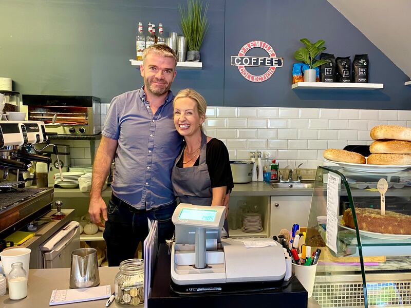 Claire Griffin and Alan King in Steam, Clifden