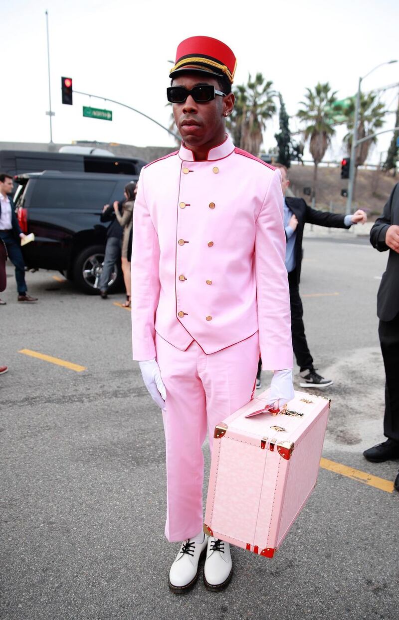 Tyler the Creator. Photograph:  Rich Fury/Getty Images for The Recording Academy)