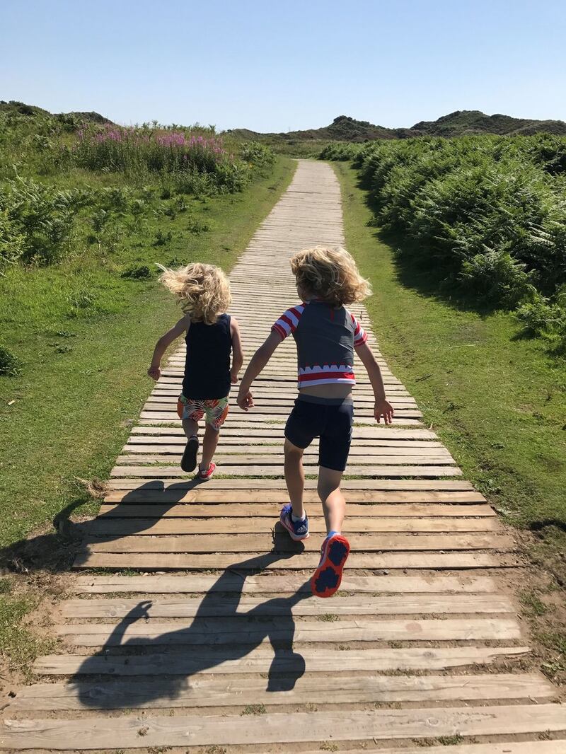 May the Road Rise to Meet You. Murlough Beach, Co Down. Photograph: Caroline Drake
