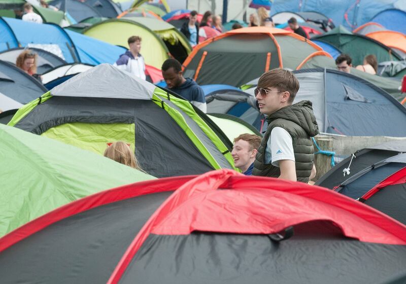 Electric Picnic 2018: the Stradbally campsites filled up fast. Photograph: Dave Meehan