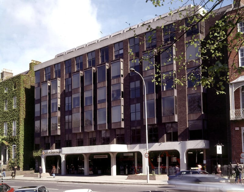 Stephen Court: even the rough white bush-hammered concrete of its arcaded ground floor and cantilevered entrance portico has stood the test of time