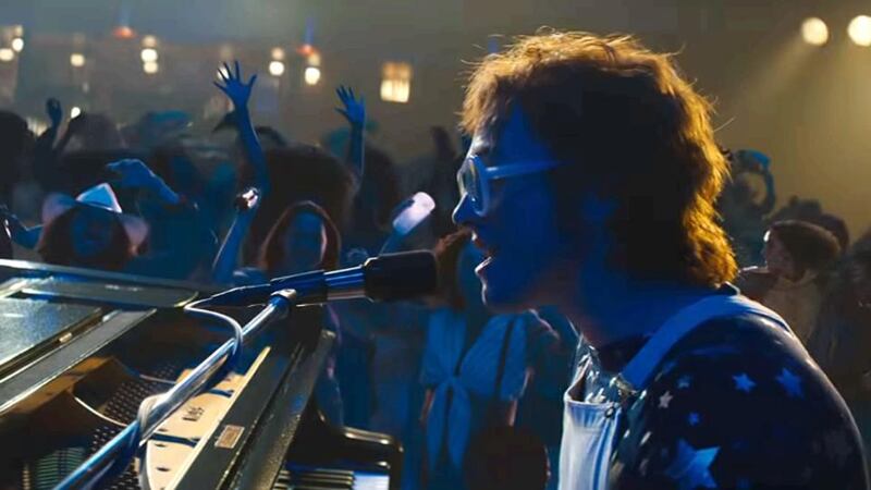 Rocketman: Elton John as played by Taron Egerton