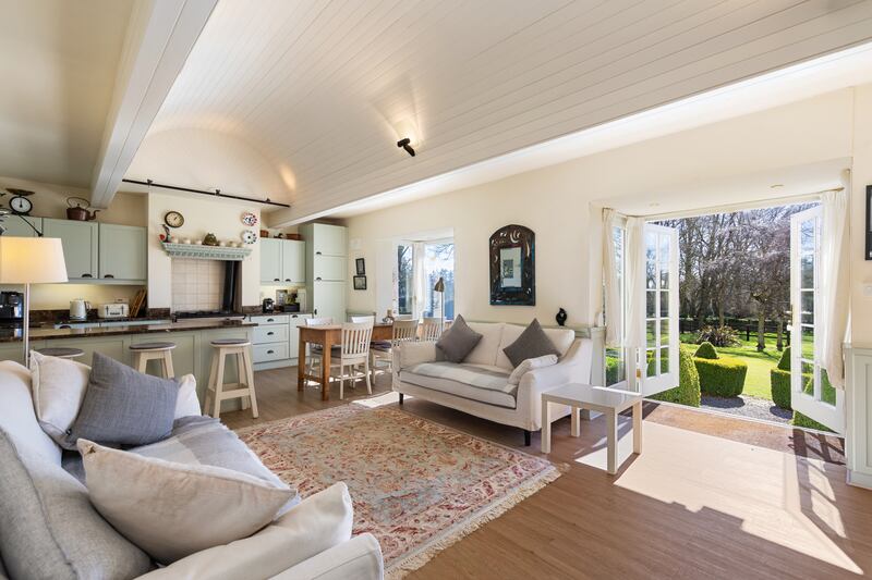 Kitchen and living area