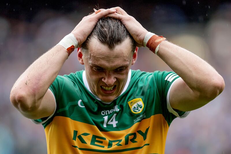 Kerry's David Clifford after the defeat to Dublin in the All-Ireland final. Photograph: Laszlo Geczo