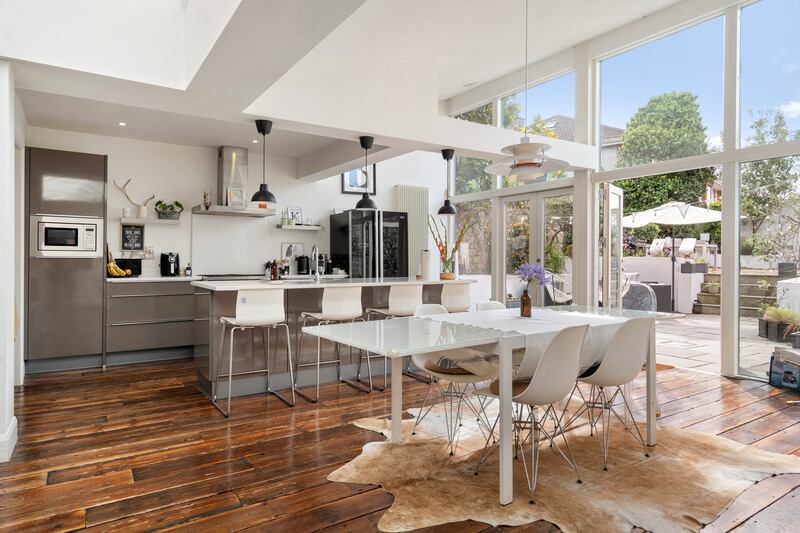 The extension was desgined by architect Tim Kane