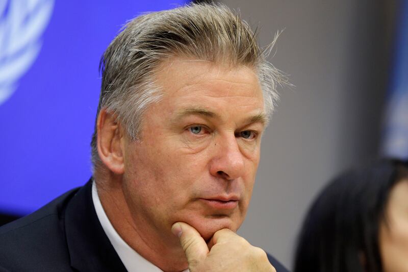 Alec Baldwin. Photograph: Seth Wenig/AP
